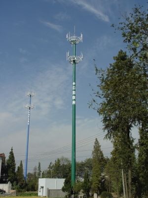 Round/polygonal Wireless Monopole