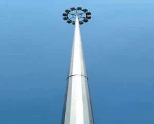 20m/25m/30m/35m/40m Hot-DIP Galvanized Steel High Mast Light Pole
