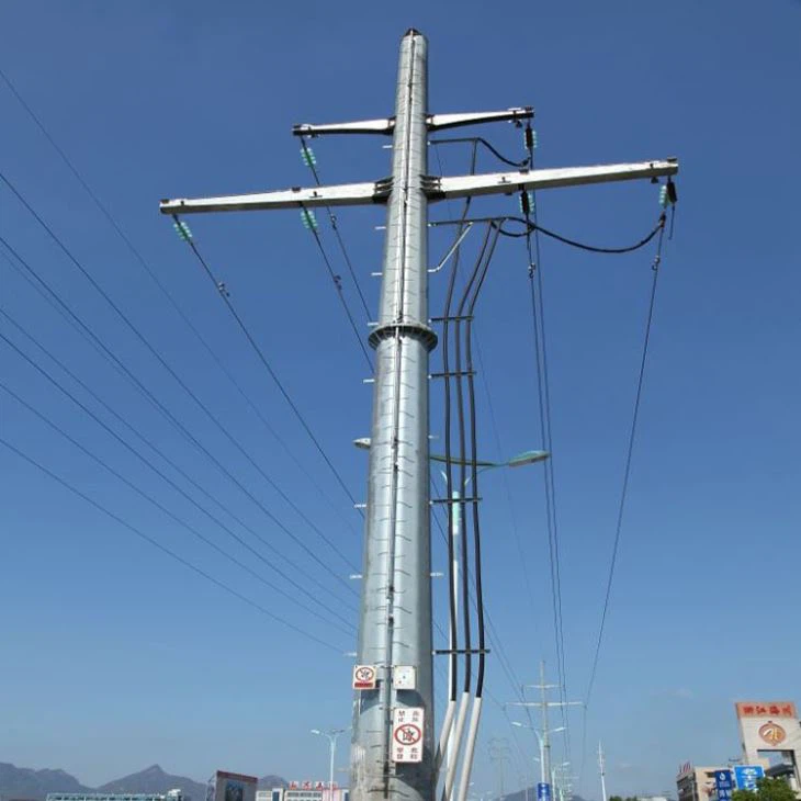 Galvanized Self-supporting Single Pipe